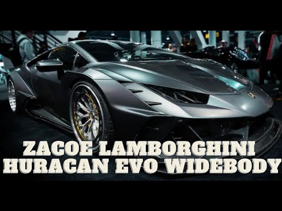 ZACOE Lamborghini Huracan EVO Widebody (Fusion Runner WIDEBODY X) by Creative Bespoke