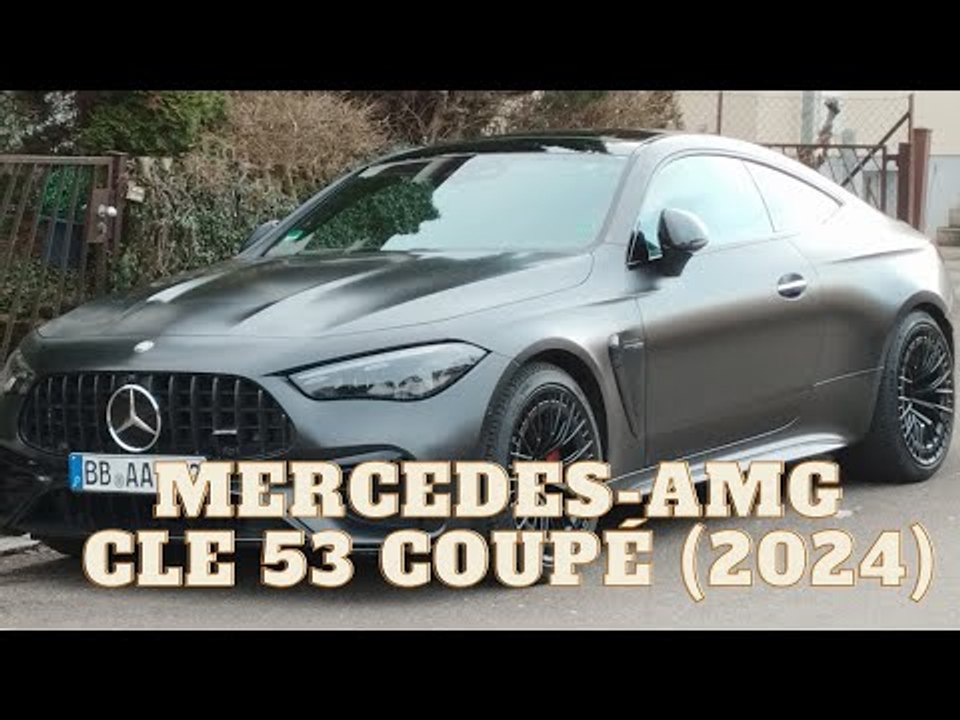 449 PS Mercedes-AMG CLE 53 4Matic+ Coupé | Soundcheck des Sechszylinders