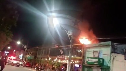 Incêndio atinge pista de boliche na Tavares Bastos, em Belém