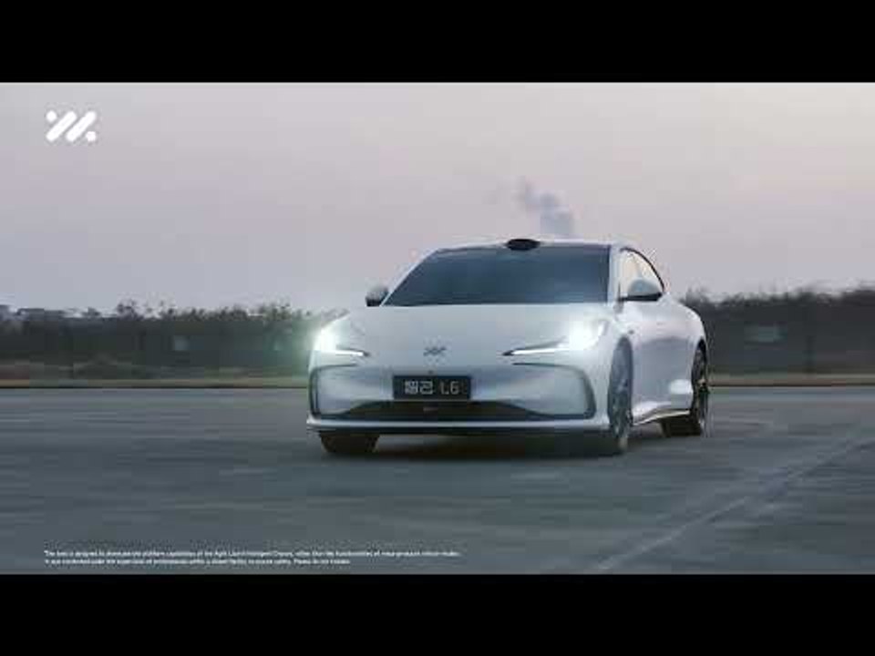 2025 IM L6 | komplett autonom durch den Slalom Parcour mit Halb-Feststoffbatterie (130-kWh-Batterie)