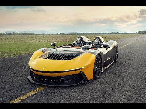 2023 Pininfarina B95 | radikal offener 1.877 PS E-Sportler mit 120-kWh-Lithium-Ionen-Batteriepaket