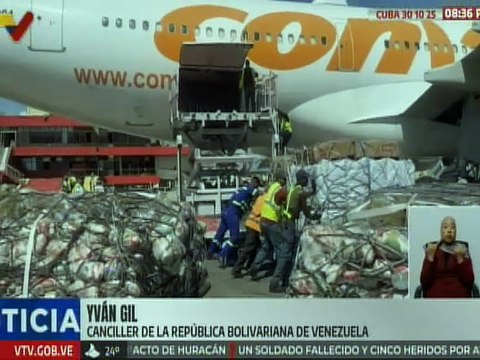 Canciller Yván Gil señaló la solidaridad de Venezuela para el pueblo de Cuba y Jamaica