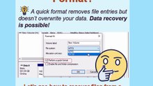 Undo a Quick Format and Get Your Data Back [2025]