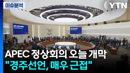 [뉴스퀘어10] APEC 하이라이트 '정상회의'...'경주선언' 채택될까 / YTN
