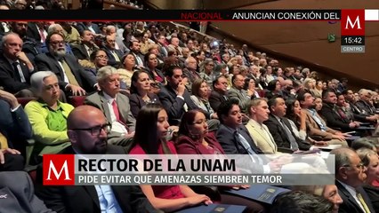 El rector de la UNAM dice que no han sido semanas fáciles para la comunidad universitaria