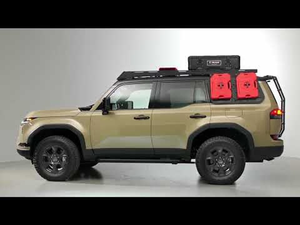 2024 Lexus GX 550 Overtrail+ in Earth / Schwarz zur SEMA 2023!