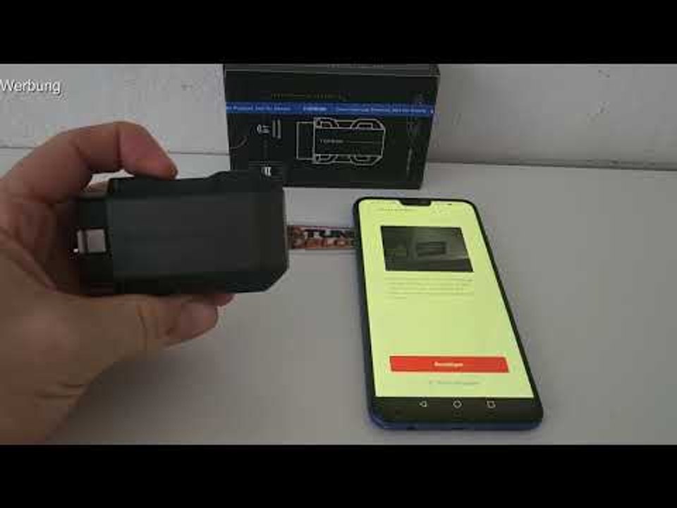 2023 Testbericht des TopScan Diagnosetools von TOPDON für das Fahrzeug!