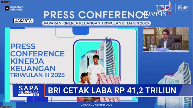 BRI Optimis Perkuat Kontribusi untuk Dorong Perekonomian Nasional | SAPA PAGI