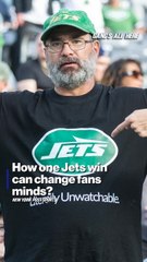 Jets Fans are already flipping after one win!