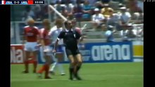 World Cup 1986 France vs Soviet Union (Group C) French commentary