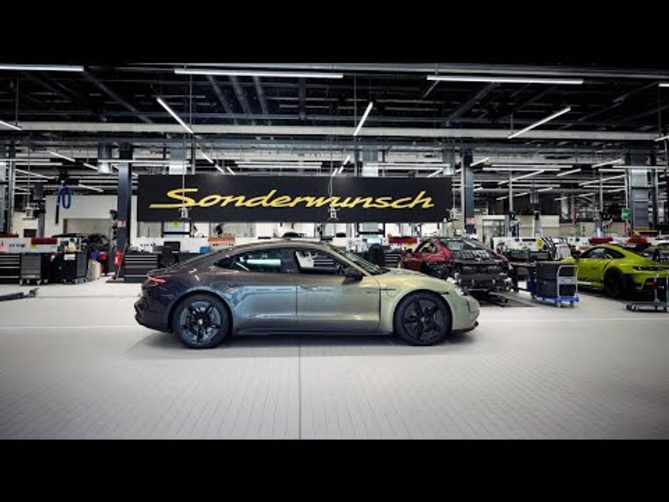 Unikat: Porsche Taycan Turbo S Celestial Jade (2024) | Sonderwunsch Programm
