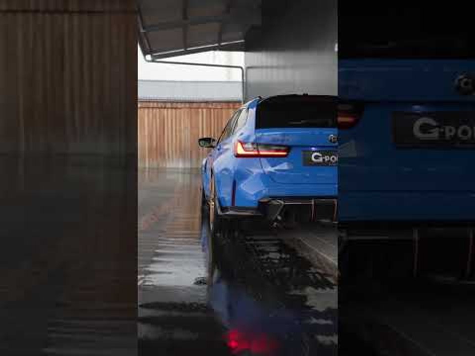 G-Power G3M Bi-Turbo in Vodooblue auf BMW M3 Touring Basis | 720 PS sorgen für ordentlich Schub