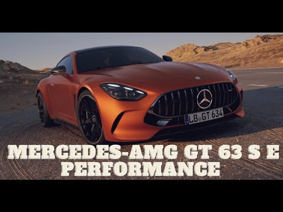 Mercedes-AMG GT 63 S E PERFORMANCE  - 816 PS dank Hybridantrieb-V8!