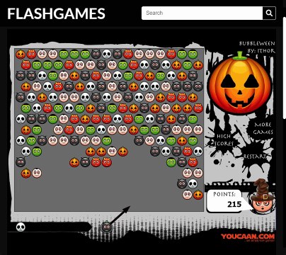 Bubbleween (Flash Game)