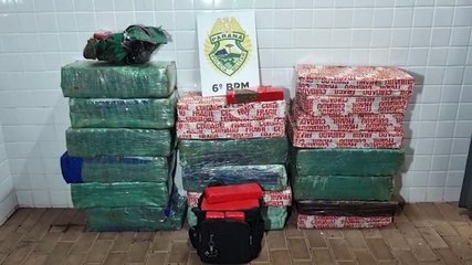 Dois homens são presos com quase 300 kg de maconha em Cascavel