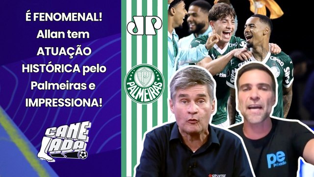 O PALMEIRAS MOSTROU AO MUNDO mais um TALENTO ABSURDO!!! ALLAN CHOCA contra a LDU!