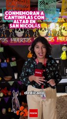 Celebran el Día de Muertos en el Instituto Lorenzo Boturini con baile, música y tradición