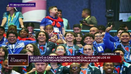 Clausura de los Juegos Centroamericanos Guatemala 2025 DEPORTES TE LO CUENTO 30-10-2025