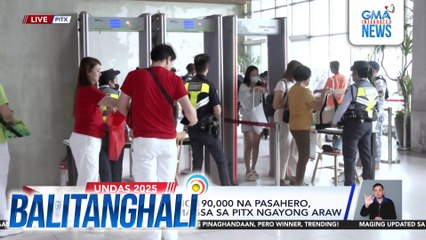 180,000 hanggang 190,000 na psahero, inaasahang dumagsa sa PITX ngayong araw | Balitanghali
