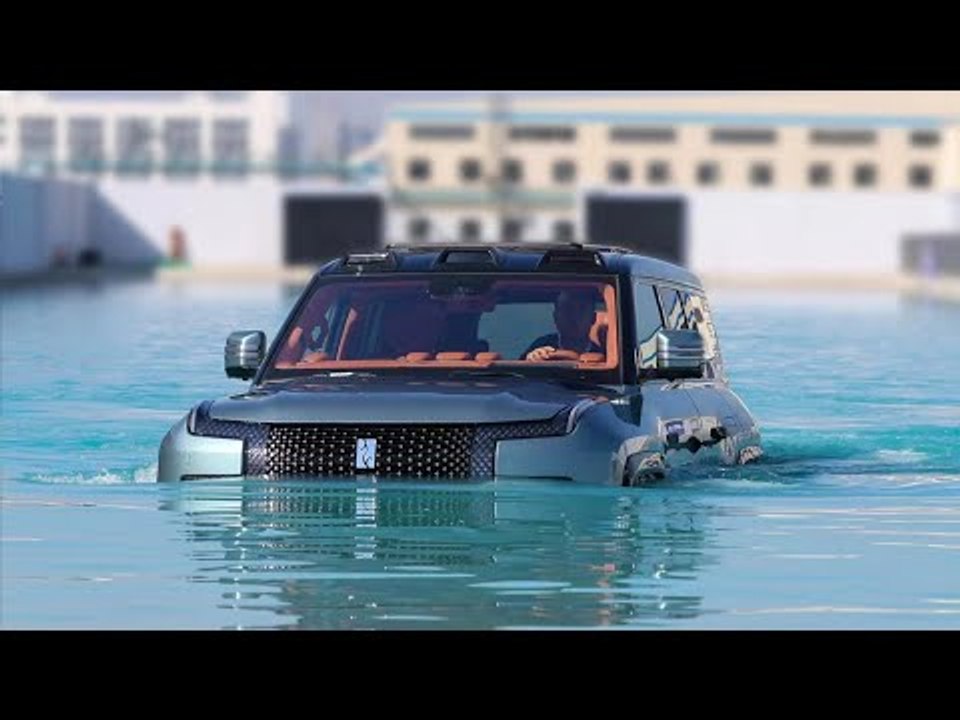 Kein Fake | Yangwang U8 kann offiziell schwimmen, mit 1.200 PS
