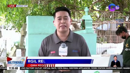 Mga bibisita sa kanilang yumaong kaanak, nagsimula nang dumating sa Roman Catholic Cemetery; mahigpit na seguridad, ipinatutupad | Balitanghali