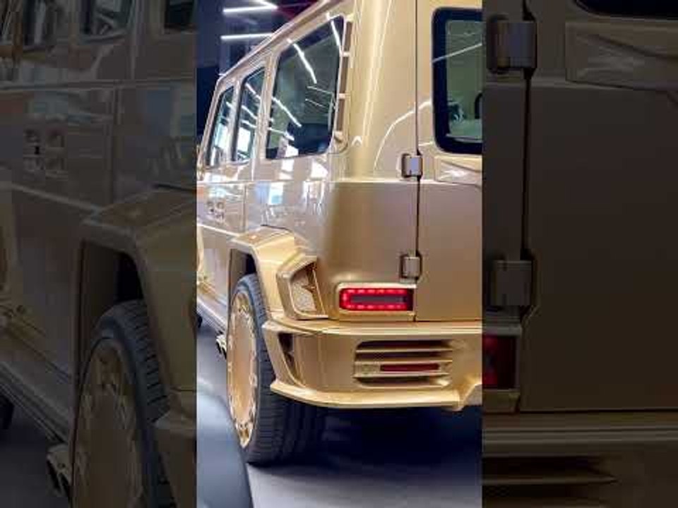 Unglaublich | 2024 MANSORY P900 EWB Gold Edition auf Basis Mercedes-AMG G63 (W463A) #mansory #p900