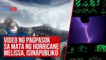 Video ng pagpasok sa mata ng Hurricane Melissa, isinapubliko | GMA Integrated Newsfeed