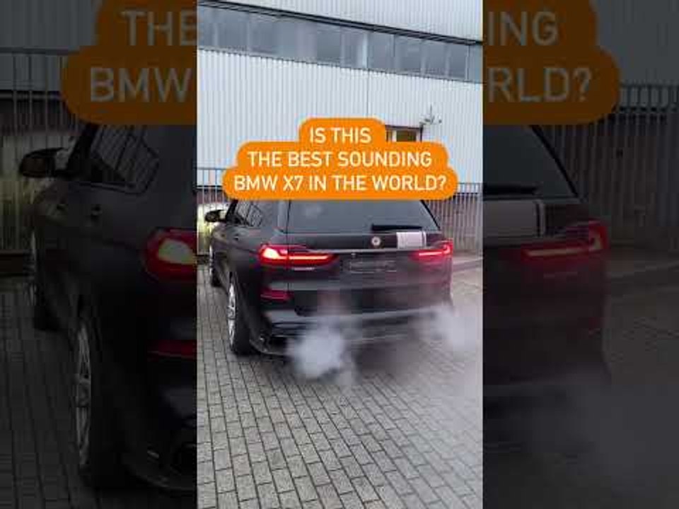 Soundcheck: Manhart Performance BMW X7 M50i mit 650 PS und Sportauspuff