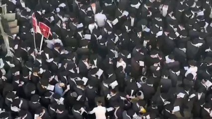 Protestas ultraortodoxas en Jerusalén por fin de exención del servicio militar