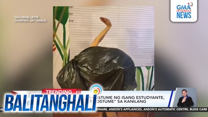 Last minute ostrich costume ng isang estudyante, panalong "Funniest Costume" sa kanilang halloween party | Balitanghali