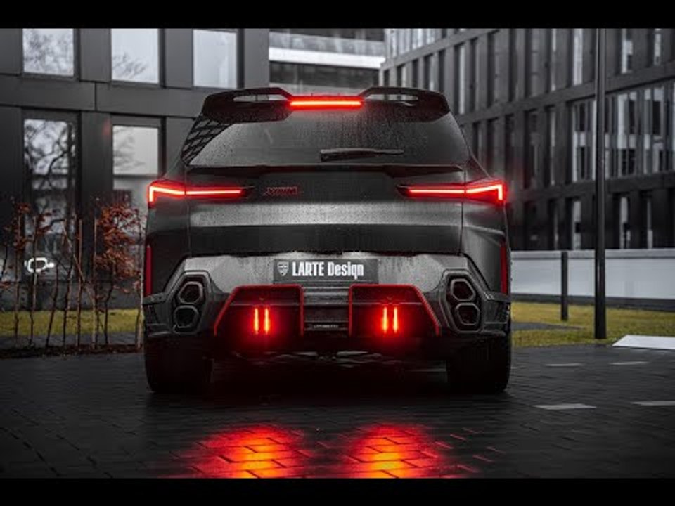 BMW XM LABEL RED mit Carbon-Widebody von @lartedesign (Black Crystal Premium Body Kit)