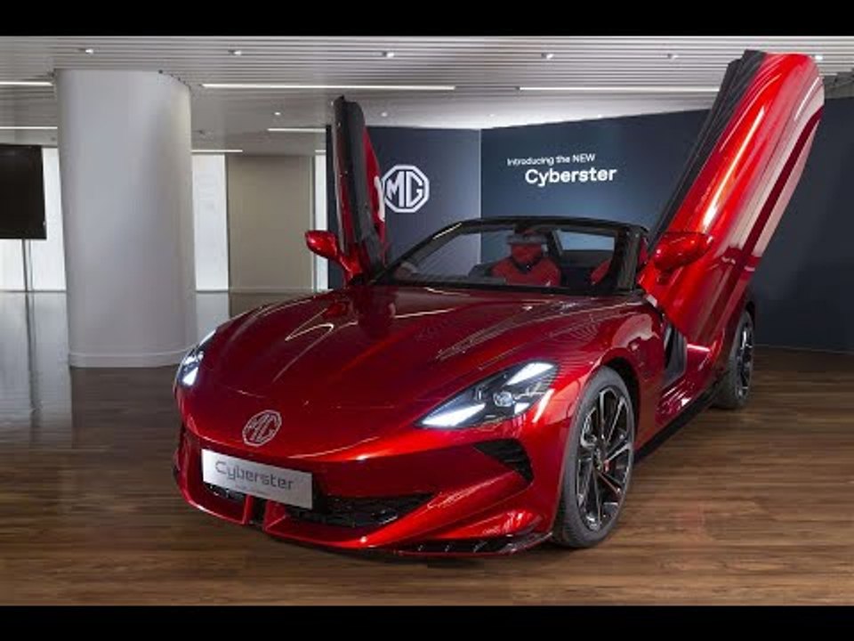 2024 MG Cyberster E-Roadster | alle Details, Infos, Fahraufnahmen, Exterieur, Interieur usw.