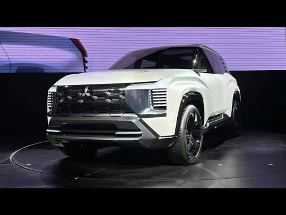 2025 Mitsubishi DST Concept: Siebensitzer SUV mit kantigem Look und FWD-Architektur