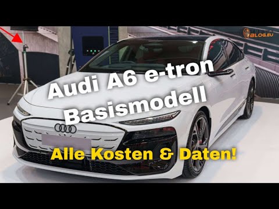2025 audi a6 e-tron: das kosten die "günstigen" basis-modelle