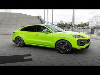 Weltpremiere: Porsche Cayenne Coupé S mit LARTE Tuning 23-Zoll Räder, Carbon-Akzente & 911 GT-Style