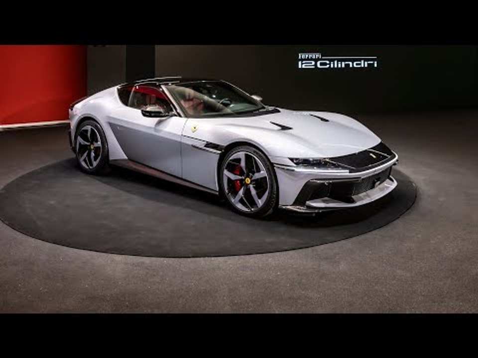 2025 Ferrari 12Cilindri Spider Verdeckfunktion | 12Cilindri Coupe Details