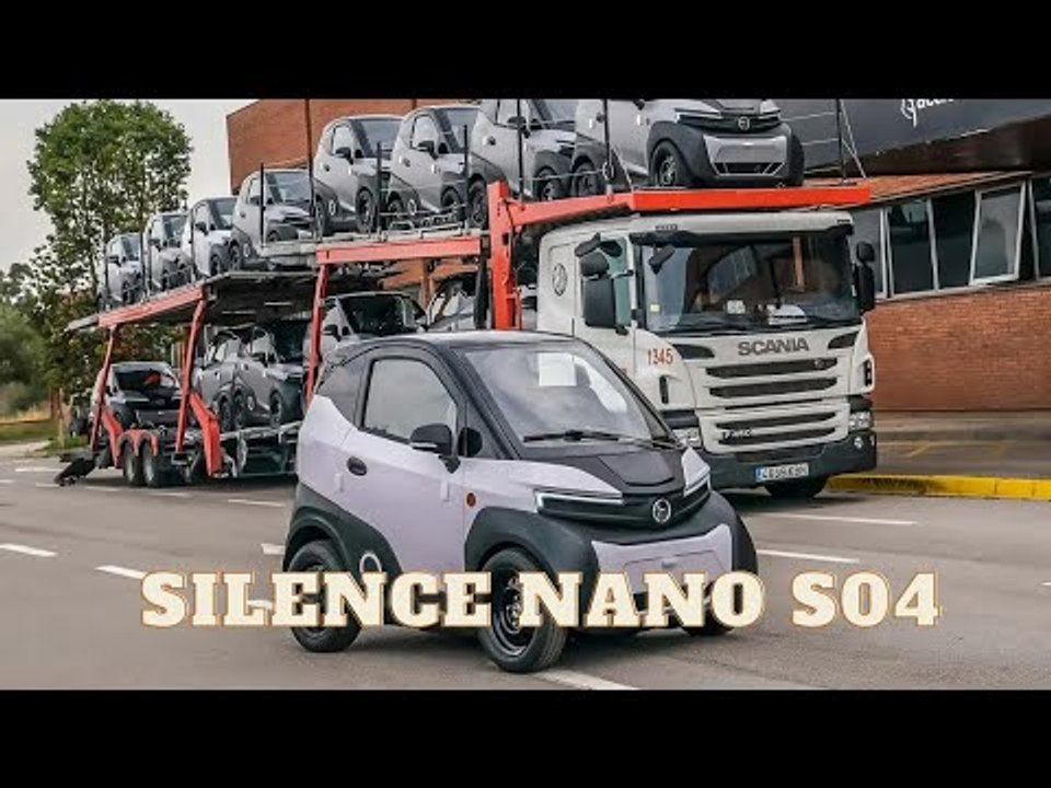 2023 Silence Nano S04 - Elektroauto (Nanoauto) aus Spanien mit 19 PS!
