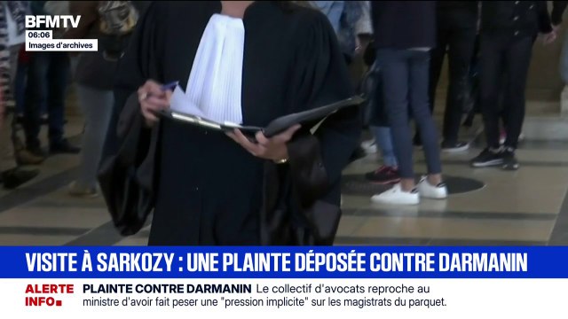 Des avocats portent plainte contre Gérald Darmanin pour prise illégale d'intérêt après ses propos sur sa visite à Nicolas Sarkozy en prison
