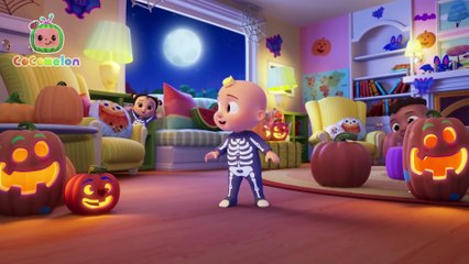 The Skeleton Dance | Halloween Song 🦴🦇🎃 | Let s Move with CoComelon Nursery Rhymes & Kids Songs