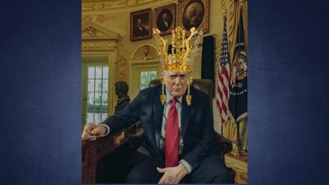 트럼프 금관 패러디 영상 확산... 신라 금관과 춤을 [앵커리포트] / YTN