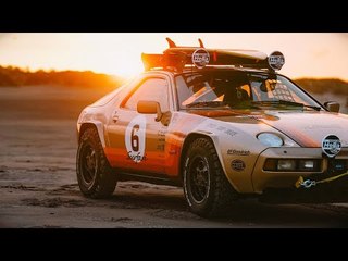 Ein Porsche 928 als Surf-Mobil? Der "Surfari"!
