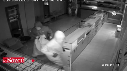 Başkentte kuyumcudan yaklaşık 7 kilogram altın çalan 8 şüpheli yakalandı