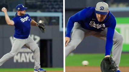 Dodgers se entrenan enfocados en el Juego 6 de la Serie Mundial ante Blue Jays