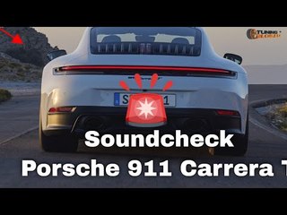 Porsche 911 Carrera T Soundcheck (992.2) – So klingt der Sportauspuff