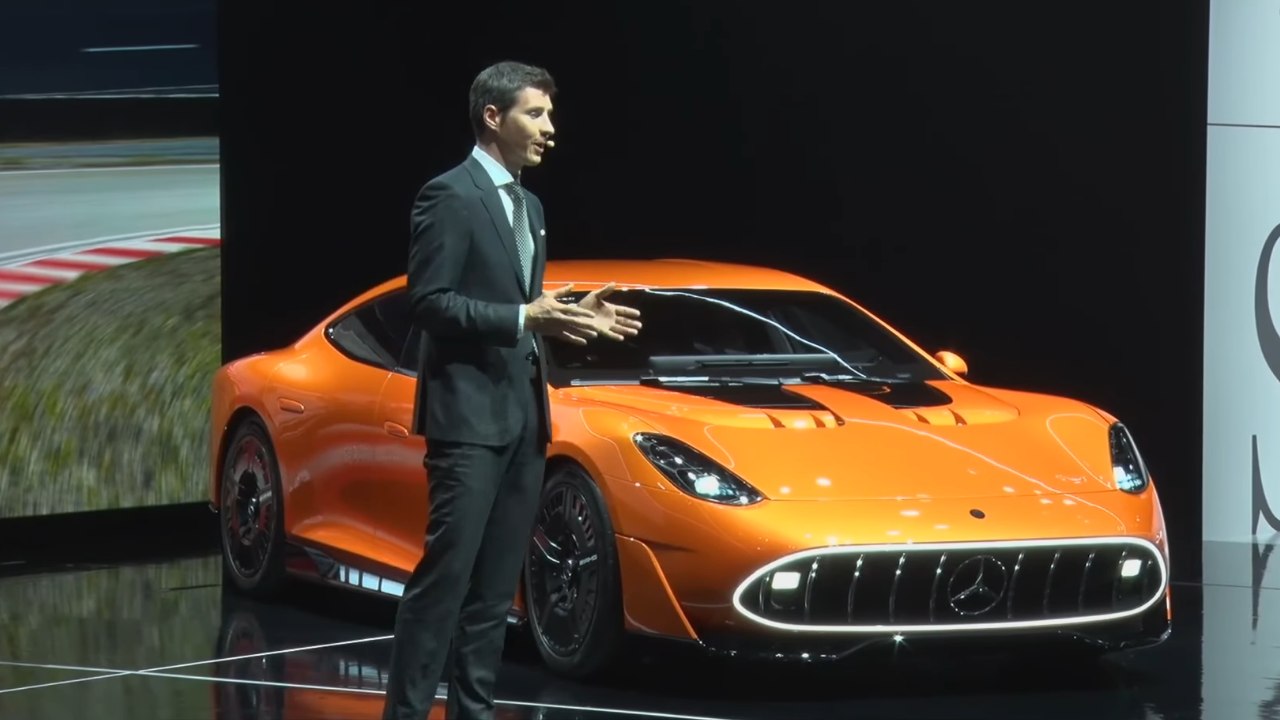 AMG GT XX mit 1.340 PS & Axialfluss-Motoren: E-Monster von Mercedes zur Japan Mobility Show 2025