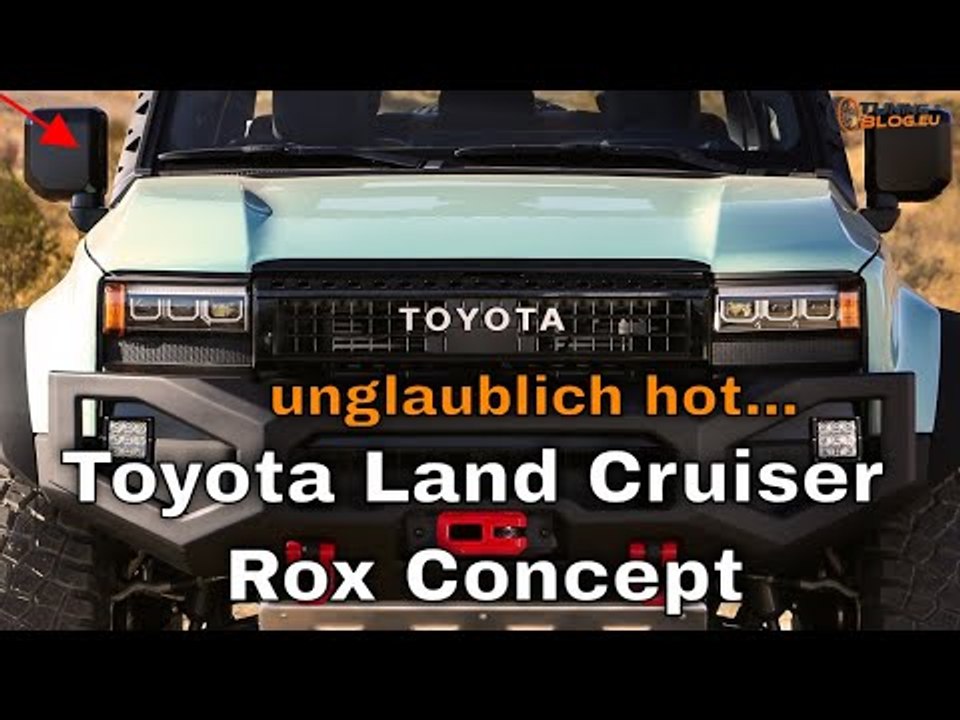 Toyota Land Cruiser Rox Concept – Offroad Cabriolet auf der SEMA 2024!
