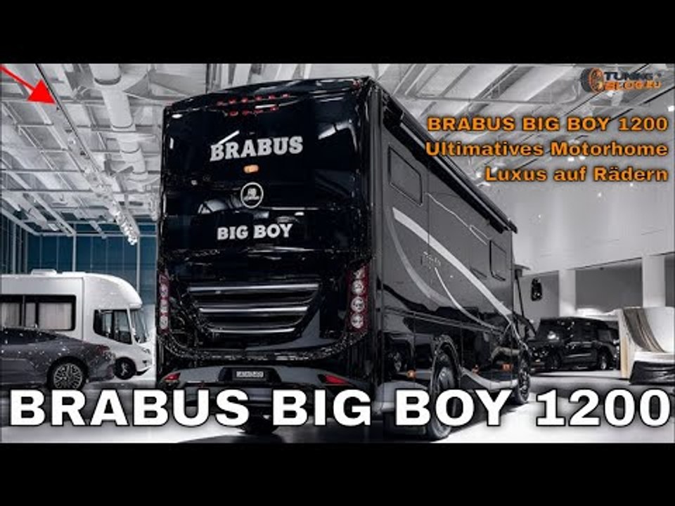 2025 BRABUS BIG BOY 1200: Das ultimative Luxus-Motorhome!