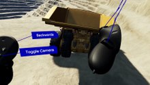 Driving a Mining Truck in VR