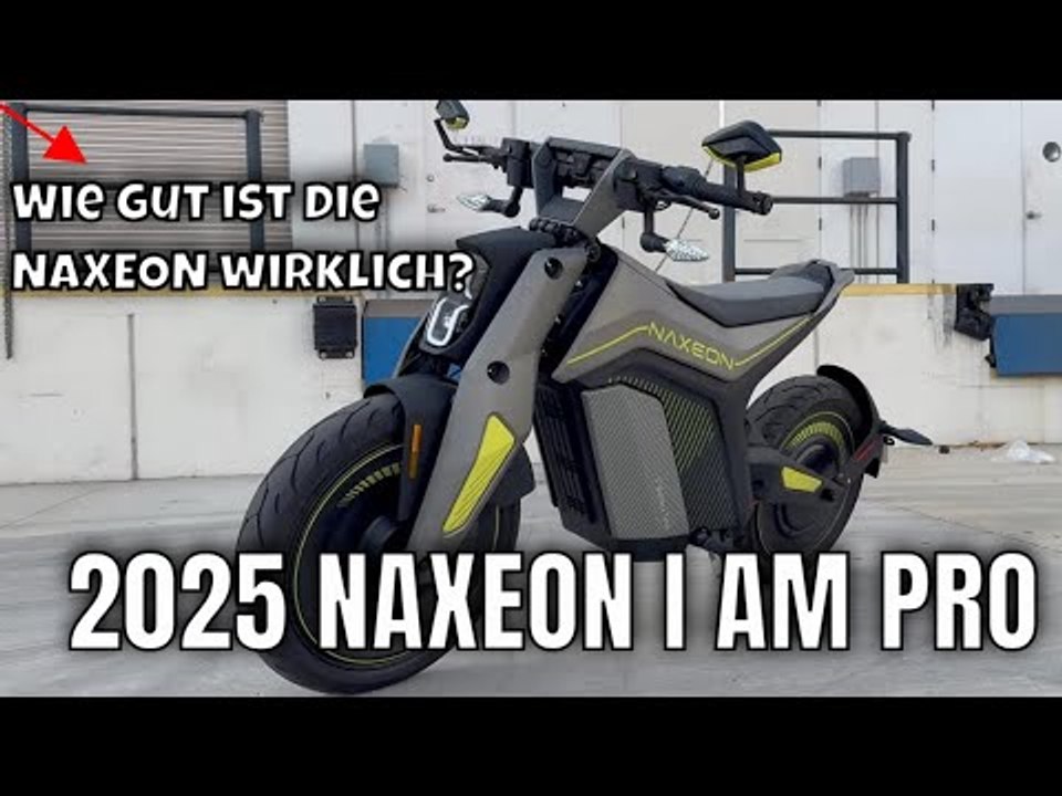 2025 NAXEON I AM PRO: Zukunft der Elektro-Motorräder | wichtige Fakten