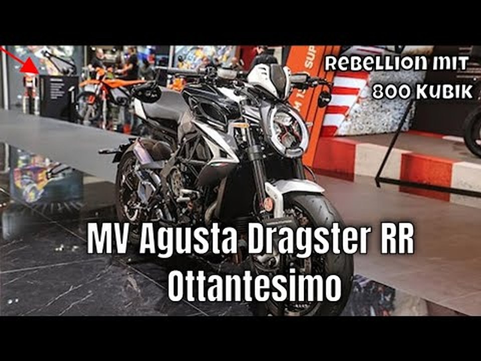 MV Agusta Dragster RR Ottantesimo 2025 – Power & Stil | wichtige Fakten